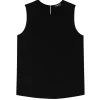 Shell Silk Top in Black