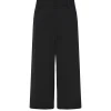 Side Stripe Tailored Pants in Black