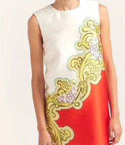 Sierra Mini Dress in Red and White