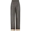 Signat Silk Gathered Pants