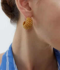 Simone Earrings in Gold