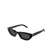 Slim Cat-eye Sunglasses in Black