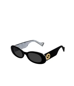 Slim Frame Sunglasses in Black