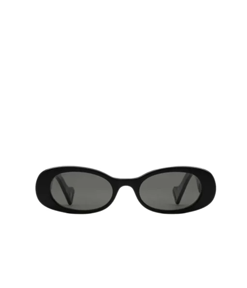 Slim Frame Sunglasses in Black
