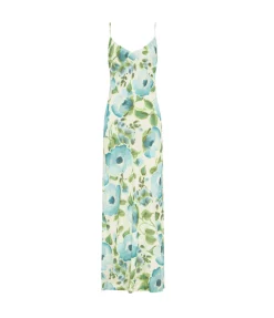 Slip Maxi Dress in Isles