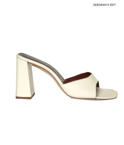 Sloane Heel in Crema