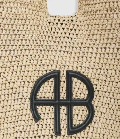 Small Lea Hobo Bag in Natural