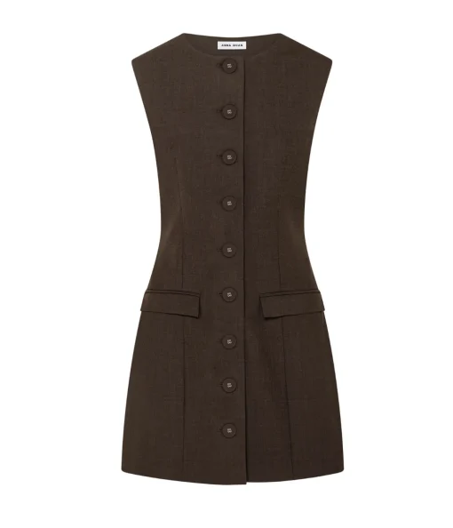 Sofia Dress in Chocolate