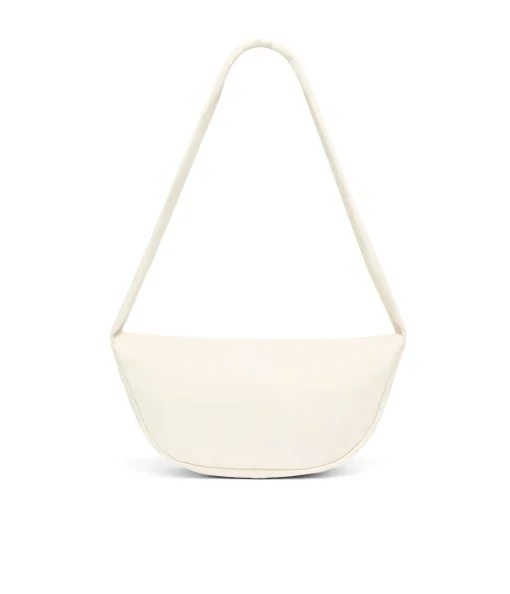 Soft Crescent Bag in Tofu