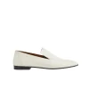 Soft Leather Loafer in Ecru