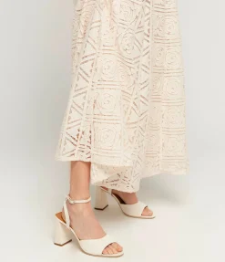 Solange Heel in Cream