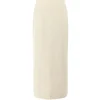 Sophia Maxi Skirt in Bone