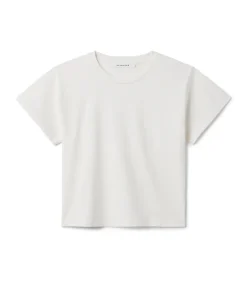 Square Tee in Natural White