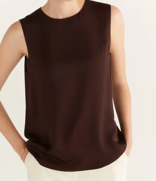 Straight Shell Top in Hickory