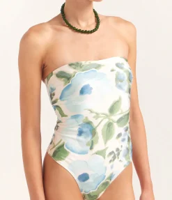 Strapless One Piece in Isles