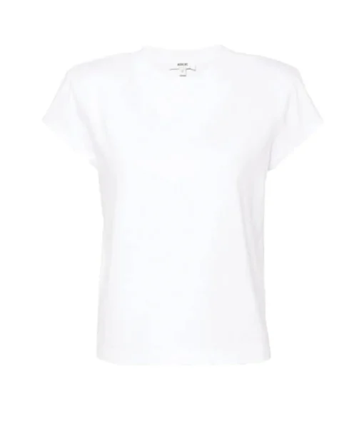 Sulma Drop Shoulder Tee in White