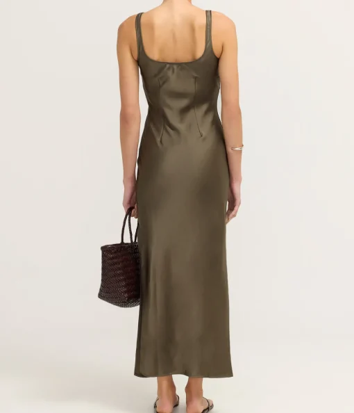 Sunna Slip Dress in Bungee Cord