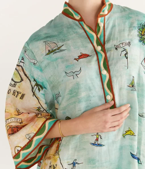 Swell Shirtdress in Multi
