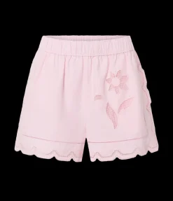 Table Cloth Lace Short in Ballet Pink
