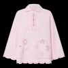 Table Cloth Lace Top in Ballet Pink