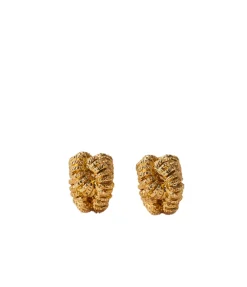 Talisman Hoops in Gold