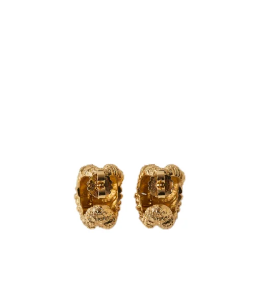 Talisman Hoops in Gold