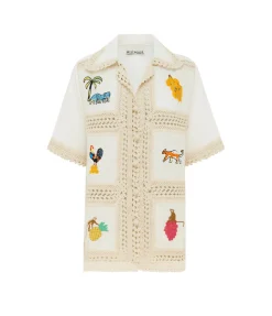 Teddy Shirt in Cream