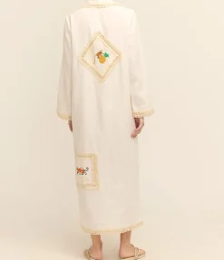 Teddy Shirtdress in Cream
