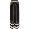The Delmore Pant in Black Border