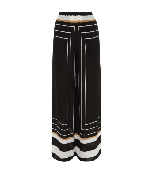The Delmore Pant in Black Border