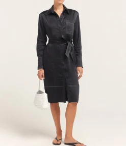 The Esti Dress in Noir