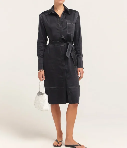 The Esti Dress in Noir