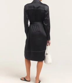 The Esti Dress in Noir