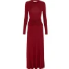 The Fran Dress in Cabernet