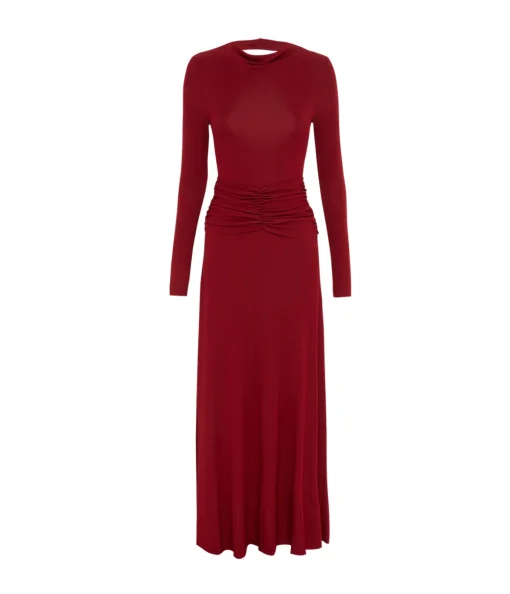 The Fran Dress in Cabernet