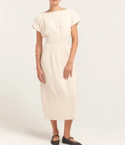 The Greer Dress in Clay