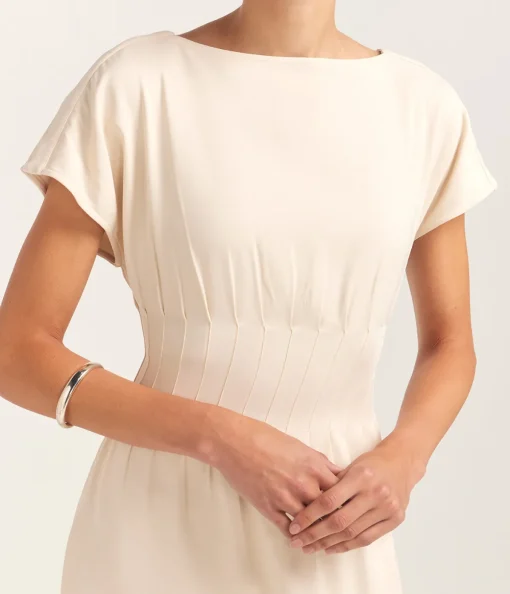 The Greer Dress in Clay