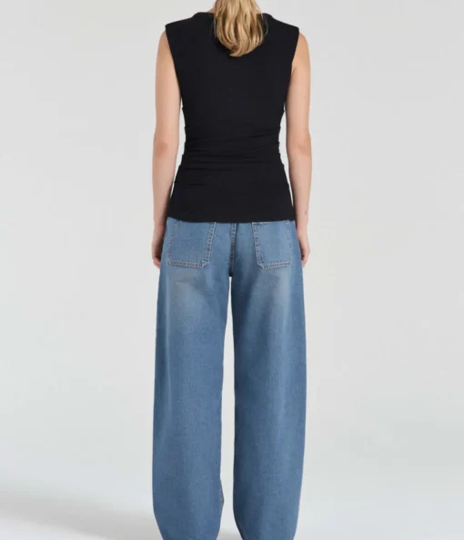 The Harlow Top in Black