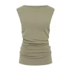 The Harlow Top in Sage