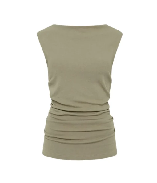The Harlow Top in Sage