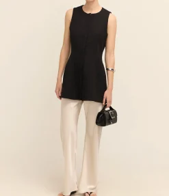 The Martine Vest in Black