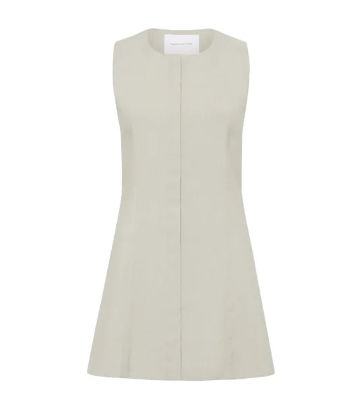 The Martine Vest in Sage