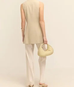 The Martine Vest in Sage
