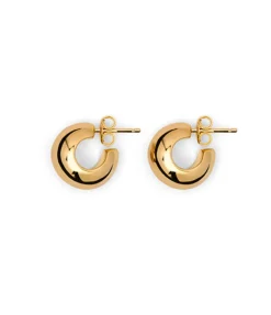The Simone Earrings in Gold