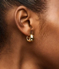 The Simone Earrings in Gold
