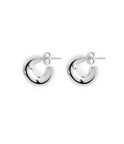 The Simone Earrings in Silver