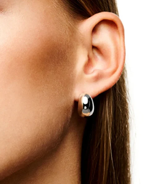 The Simone Earrings in Silver