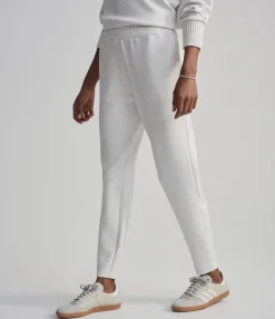 The Slim 25 Pant in Ivory Marle