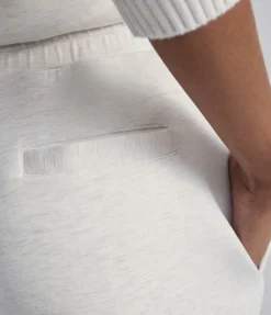 The Slim 25 Pant in Ivory Marle