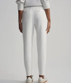 The Slim 25 Pant in Ivory Marle
